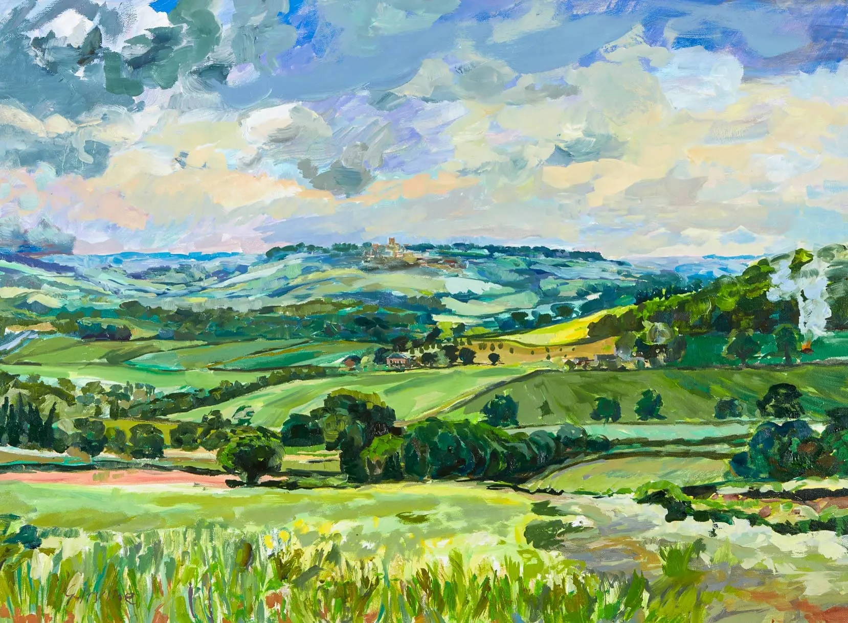 view of stow on the wold Gloucestershire
