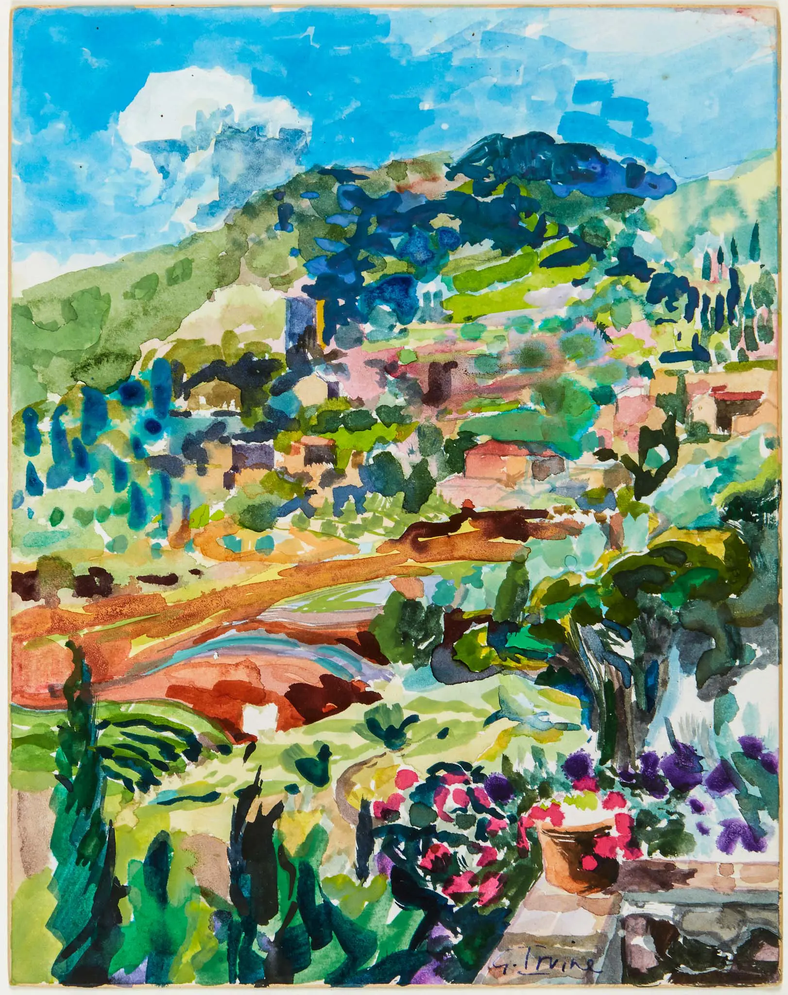 Landscape Chetinale Italy
