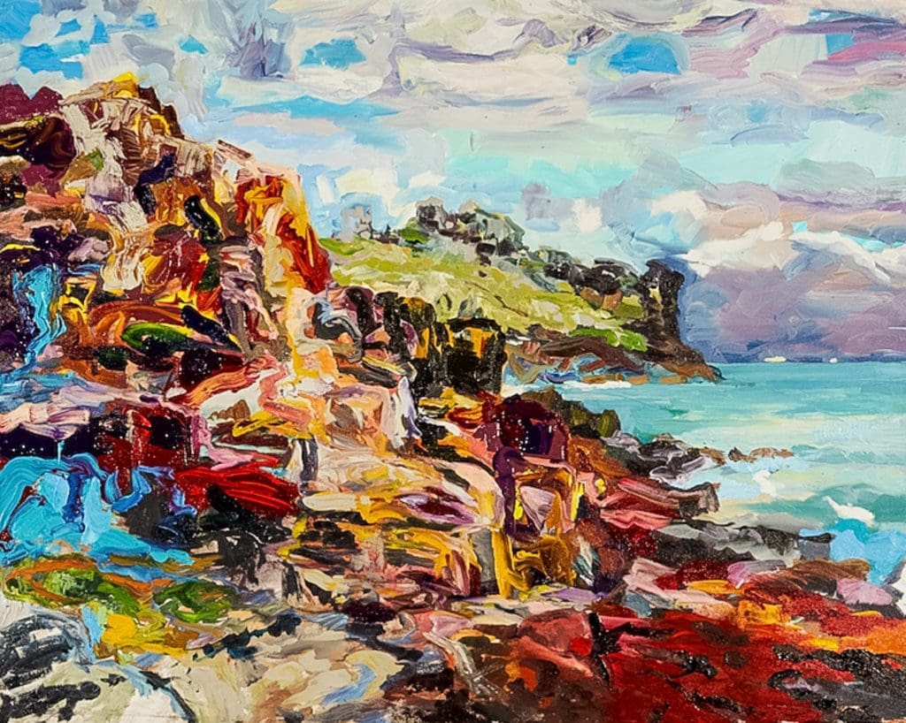 40" x 50", oil on canvas