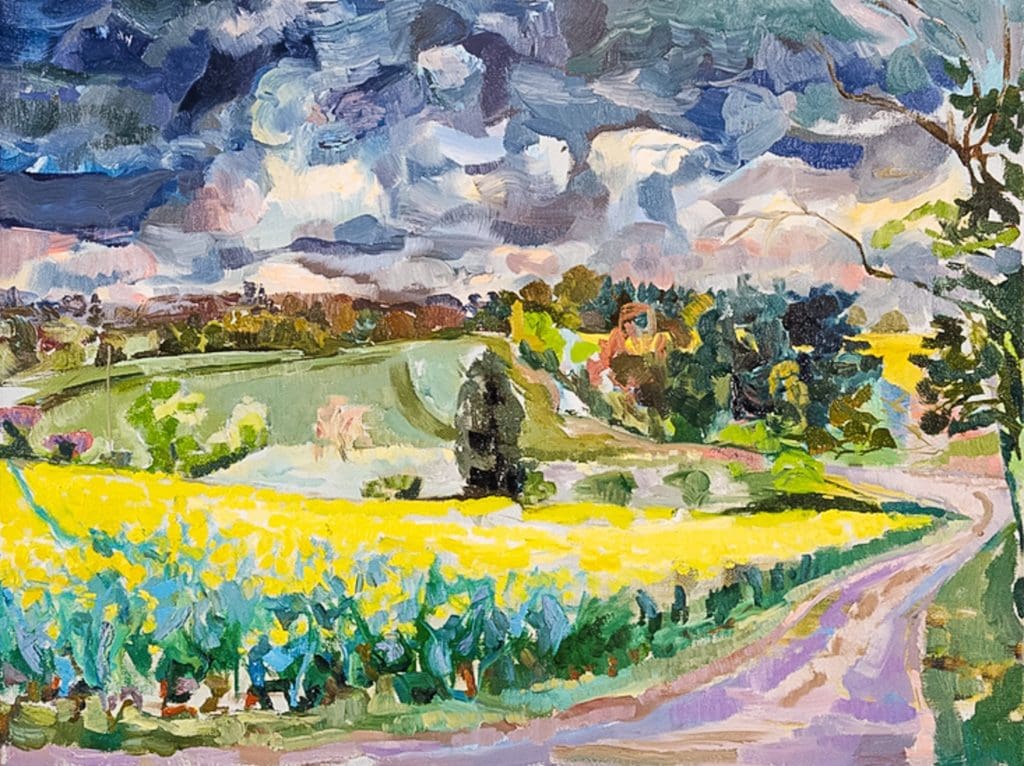 18" x 24", oil on canvas