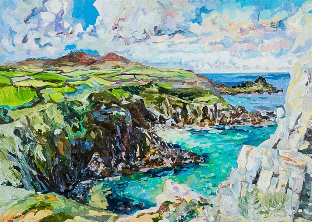 32" x 40", oil on canvas