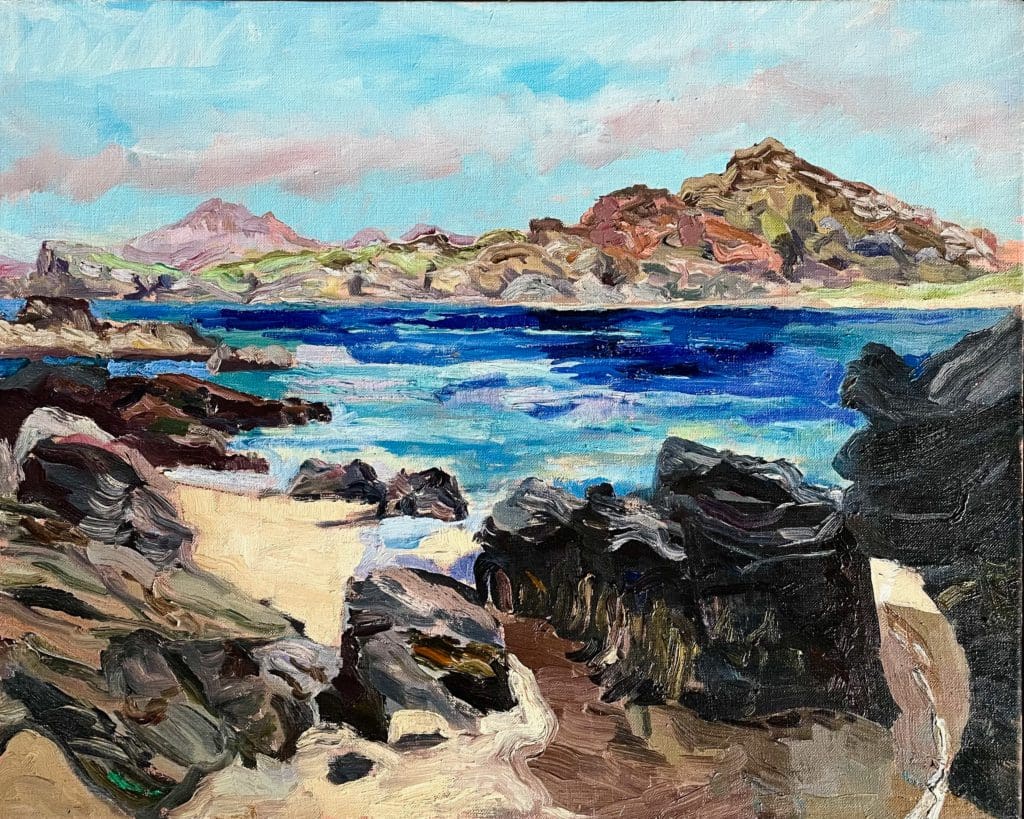 16" x 20", oil on canvas
