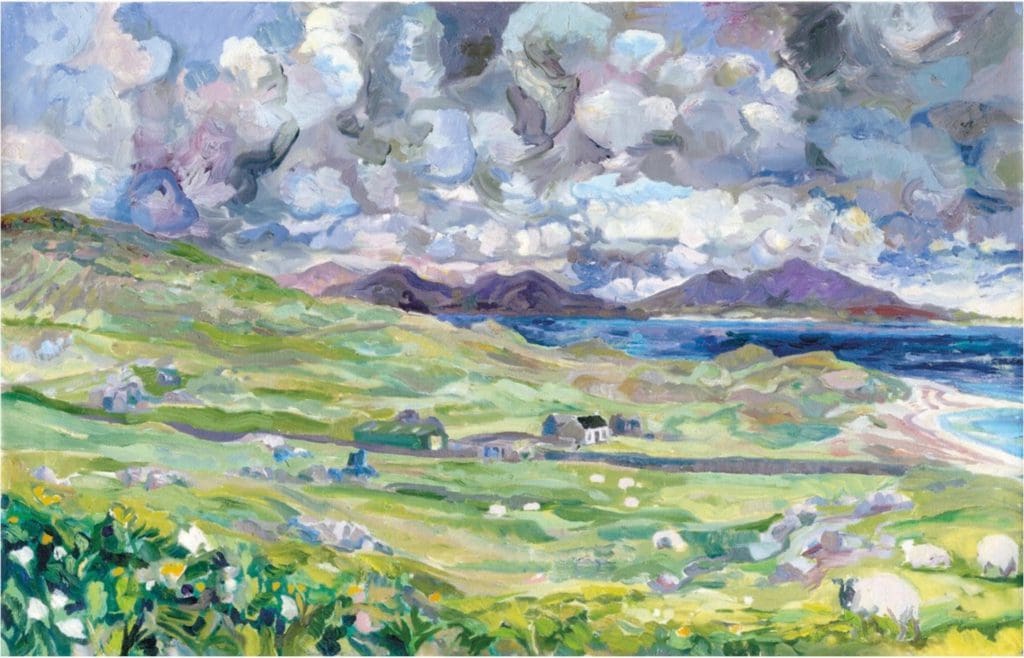 28" x 44", oil on canvas