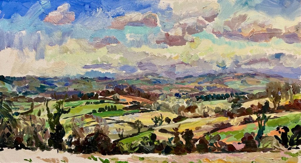 20" x 26", oil on canvas