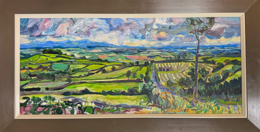 21" x 41", Oil on canvas, £3850