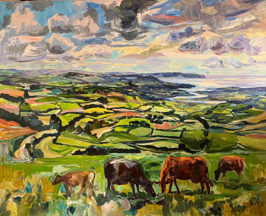 45" x 53", Oil On Canvas