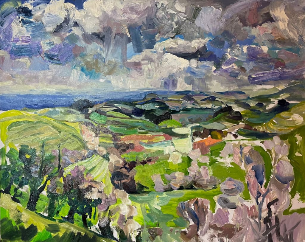 34" x 42", Oil On Canvas