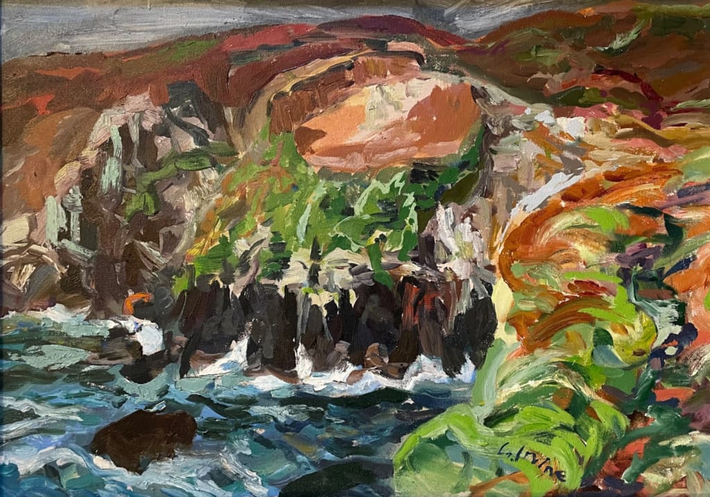21" x 28", Oil On Canvas