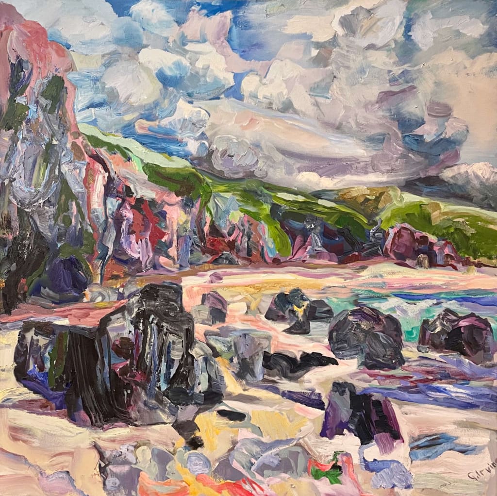 42" x 42", Oil On Canvas
