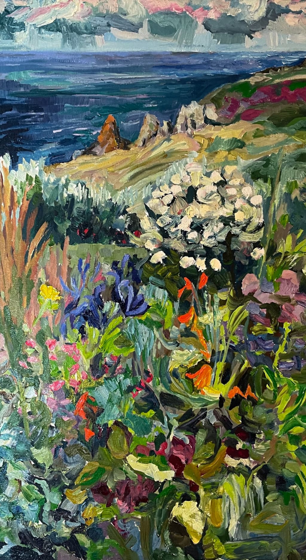 34" x 21", Oil On Canvas
