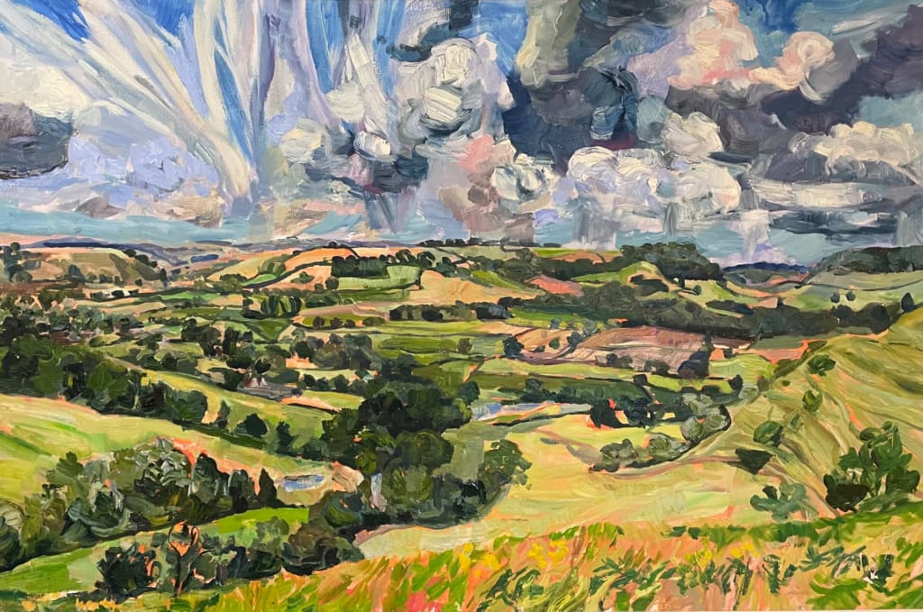 38" x 54", Oil On Canvas
