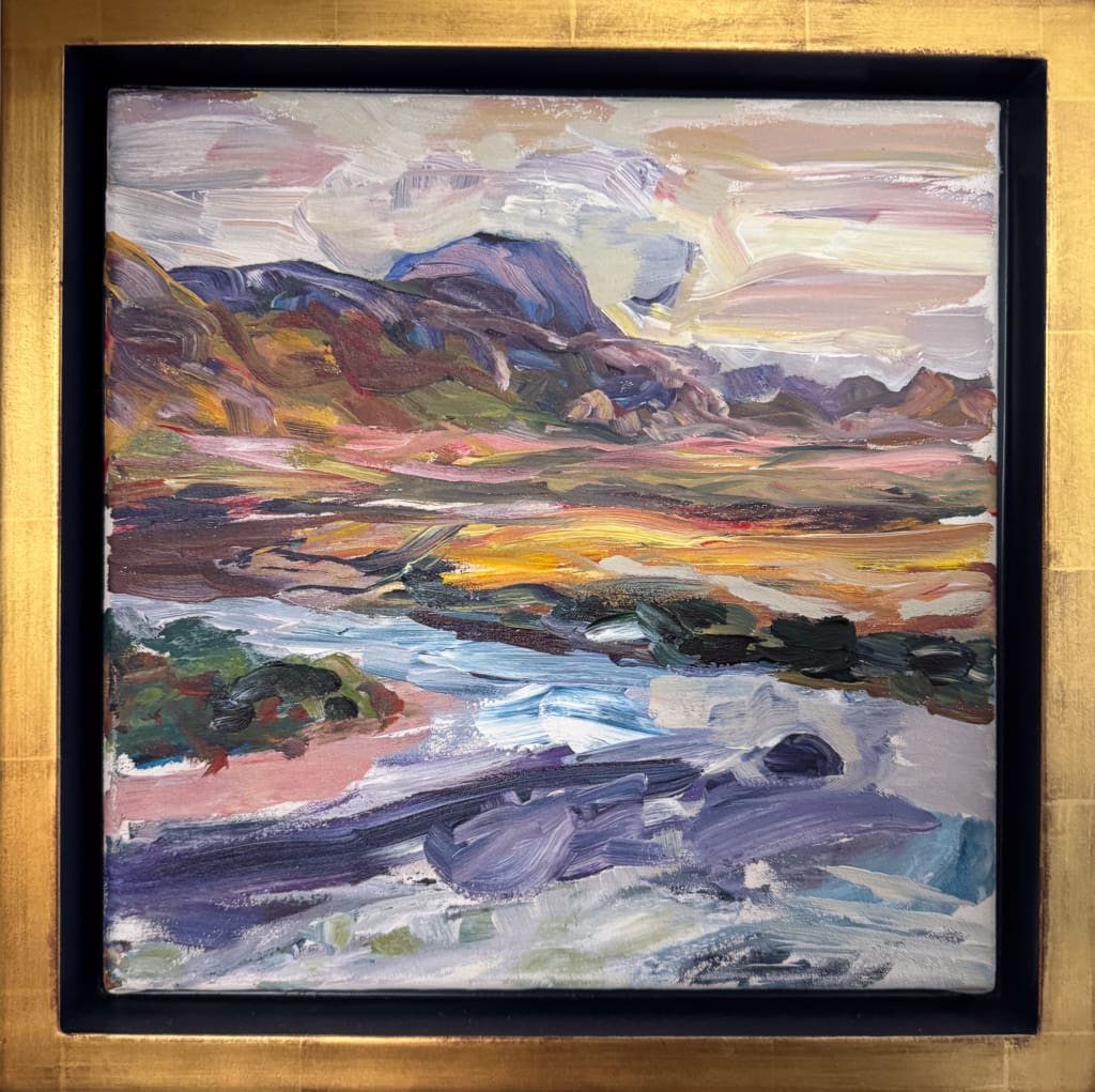 14" x 14", Acrylic on canvas, £1800