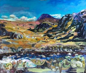 River Gruinard Oil on canvas