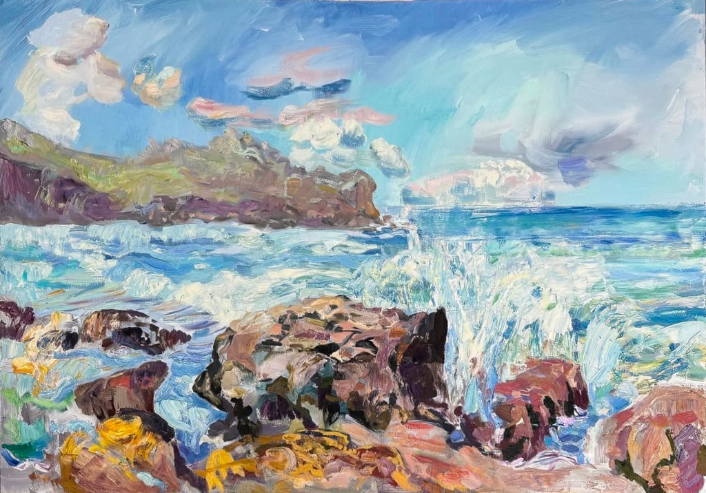 40" x 56.5", Oil on canvas