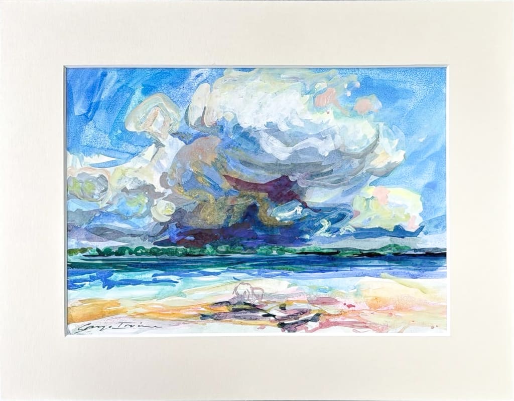 11" x 15", Watercolour on paper, £1500